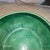 Vintage Art Deco Green Monochrome Glazed Porcelain Greek Key Bowl For Sale - Image 12 of 12