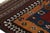 1950s 1950s Vintage Afghani Tribal Kilim Rug With Geometric Patterns For Sale - Image 5 of 7