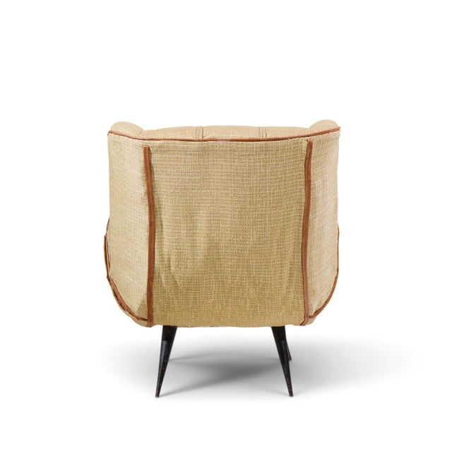 Carlo Hauner Mid Century Brazilian Lounge Chairs - Pair For Sale - Image 9 of 12