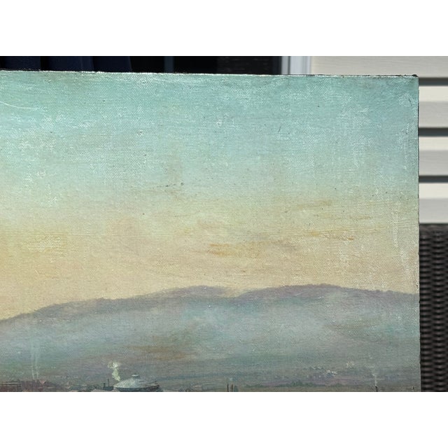 Late 19th Century Mid/Late 19th C. Original Oil on Canvas - European / British Landscape Scene For Sale - Image 5 of 12