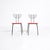 Red Radar Chair attributed to Willy van der Meeren For Sale - Image 3 of 16