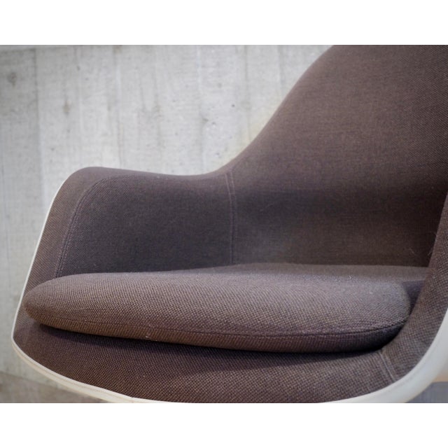 EC178 Swivel Arm Chair in Hopsack Brown by Charles & Ray Eames for Herman Miller, 1970s, Set of 5 For Sale - Image 15 of 18