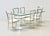 Postmodern Vintage Table and Chairs by Fabianart for Vereinigte Werkstätten, 1980s, Set of 7 For Sale - Image 3 of 18