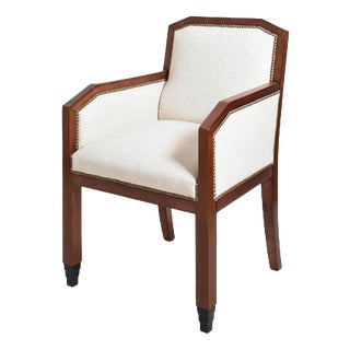 Vintage Amsterdam School Office Chair, 1930s For Sale