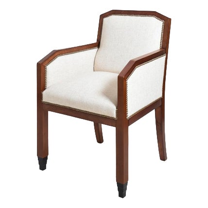 Vintage Amsterdam School Office Chair, 1930s For Sale