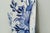 Blue Vintage Hand-Painted Dutch Delft Blue Sailing Ship Vase, 1950s For Sale - Image 8 of 17