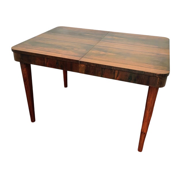 Czechoslovakian Extendable Dining Table by Jindřich Halabala for Up Závody, 1950s For Sale - Image 18 of 18