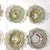 Set of 8 Peàn Doubulyu “Wavie” Hand‑Blown Art Glass Bowls, 1995–1996 For Sale - Image 11 of 12