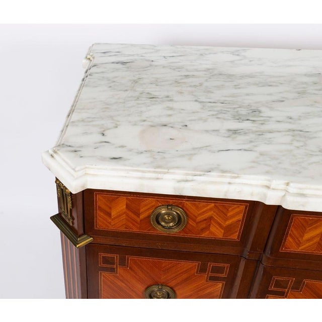 Antique French Louis Revival Ormolu-Mounted Commode, 19th Century For Sale - Image 13 of 18