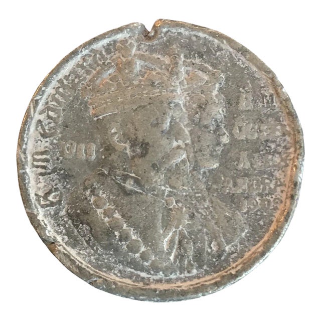 British Coin From 1902: Coronation of King Edward II and Queen Alexandra For Sale