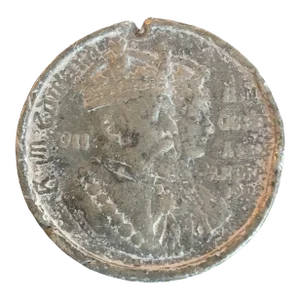 British Coin From 1902: Coronation of King Edward II and Queen Alexandra