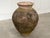 Antique Terracotta Jar with Metal Clips, in Good conditions. Designed before 1890