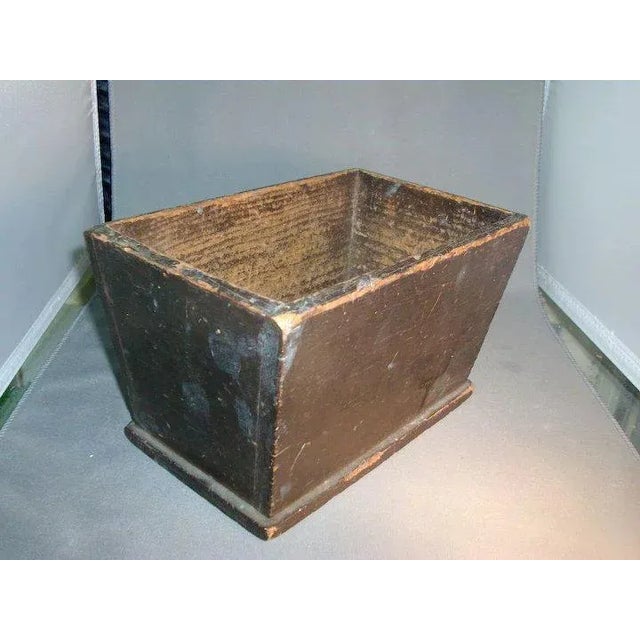 19th Century American Paint Decorated Box or Caddy For Sale - Image 4 of 7