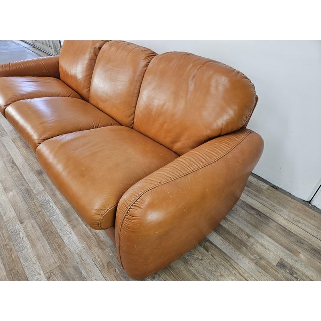 Mid-Century Modern Piumotto Three-Seater Sofa Bed by Arrigo Arrigoni for Busnelli, 1970 For Sale - Image 3 of 18