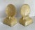 Late 20th Century Pair of Palm Beach Chic Figurative Standing Seashell Bookends For Sale - Image 5 of 10