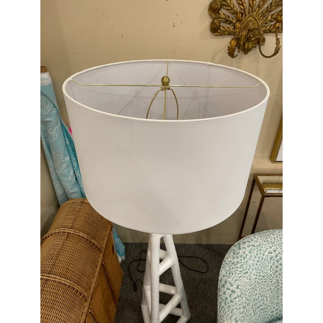 Mid-Century Modern Regina Andrews Tanner Steel Floor Lamp For Sale - Image 3 of 6