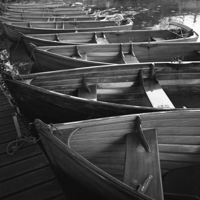 Paul Cooklin, Rowing Boats I, Photograph For Sale
