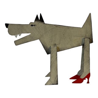 Mid 20th Century Quirky Nancy Clark Acme Fashion Dog For Sale