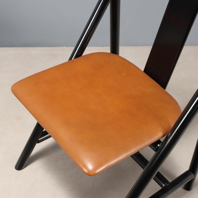 Vintage Folding Chairs, 1980s, Set of 4 For Sale - Image 6 of 11