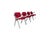Chairs by Giancarlo Piretti for Castelli, Set of 4 For Sale - Image 4 of 13