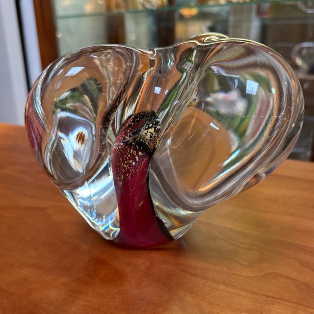 Micheal Nourot Abstract Art Glass Sculpture, Signed For Sale - Image 11 of 11