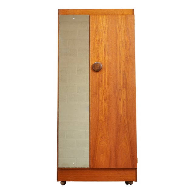 1960s Mid Century Teak Armoire by Elliots of Newbury, Attributed For Sale