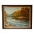 Huge 44"x36" Original Mid-Century Oil Painting by Virginia Lynn - Chatsworth Art Studio Provenance For Sale