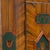 Wood Hand-Painted Folk Art Wardrobe, Southern Germany, Dated 1877 and Monogrammed Emm, 1887 For Sale - Image 7 of 10