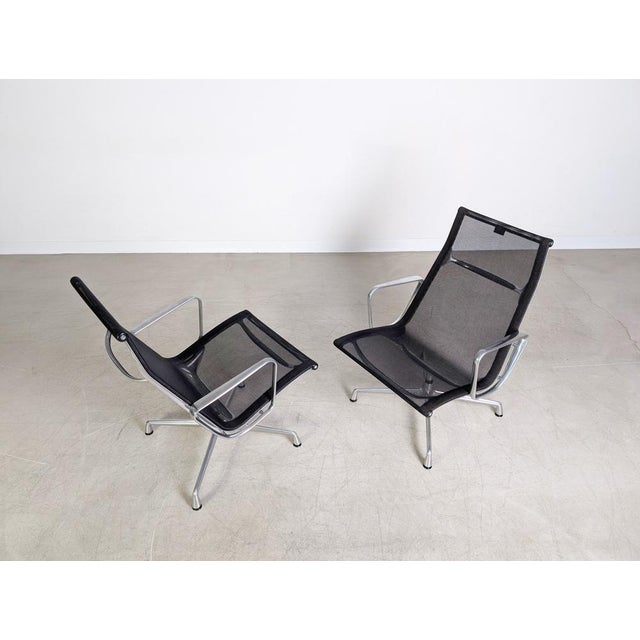 Black EA 115 Chair by Charles & Ray Eames for Vitra For Sale - Image 8 of 11