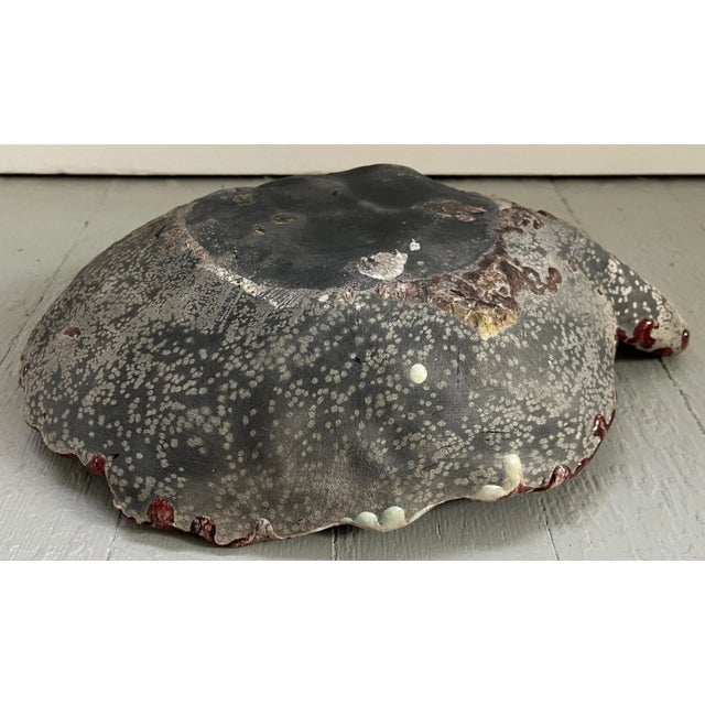 Art Pottery Red Cabbage Leaf Lettuceware Centerpiece Serving or Fruit Bowl For Sale - Image 11 of 13