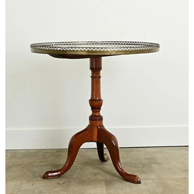 Brass French 19th Century Louis XVI Style Gueridon For Sale - Image 8 of 12