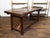 Brown American 1900s Rustic Pine Log Table with Straight Legs and Side Stretchers For Sale - Image 8 of 11