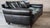 Restoration Hardware Lancaster Ebony Leather Luxe Sofa For Sale - Image 9 of 16