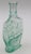 American C. 1840s American Aquamarine Glass Cologne Bottle For Sale - Image 3 of 8