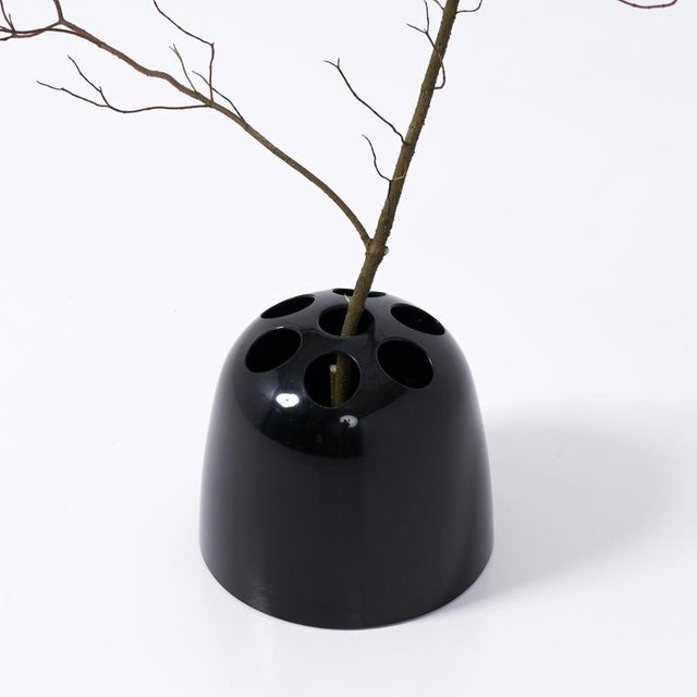 Plastic Black Dedalo Umbrella Stand from Artemide, 1960s For Sale - Image 7 of 16