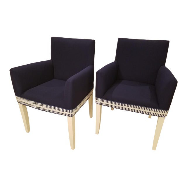 Ballard Designs Westside Dining Chairs A Pair