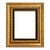 Vintage Italian Style Ornate Gold Picture Frame 19x21 Black Velvet Accent For Sale
