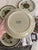 1970s Shino Stone “Marguerita” Dinner Plates 10.25” Japan Mid Century Modern Dinnerware - Set of 8 For Sale - Image 12 of 12