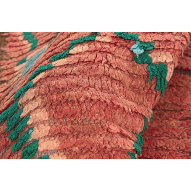 Vintage Boujad Moroccan Rug, 03'02 X 18'08 For Sale In Dallas - Image 6 of 10