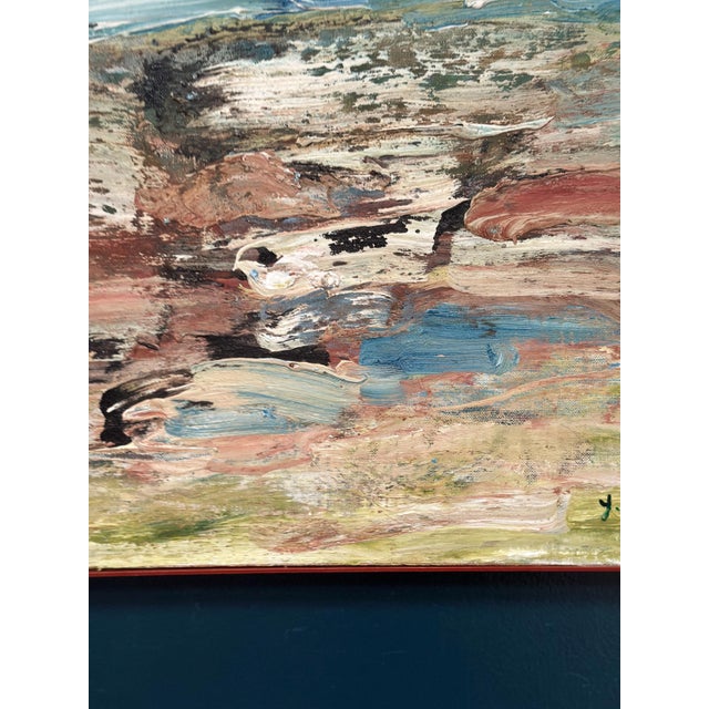 Yngve Werngren, Komposition, 1974, Oil Painting on Canvas, Framed For Sale - Image 12 of 16