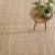 Promote a relaxed sensibility with mid-century flair. This gorgeous flatwoven rug, hand-loomed from slubby, naturally...