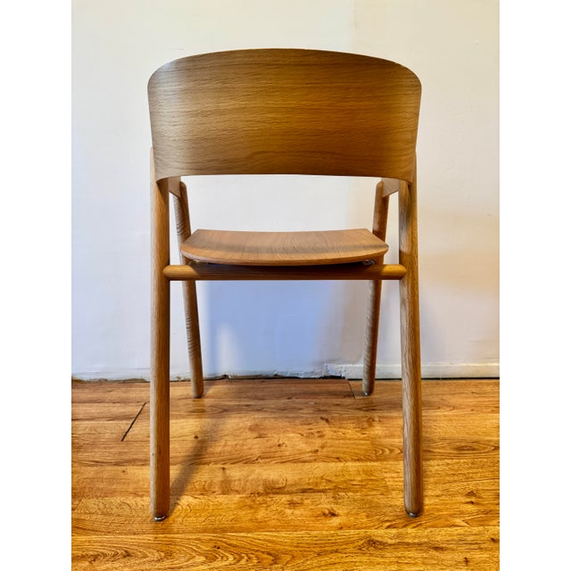 Wood Pair of “Mava” Armchairs - Stephanie Jasny for Punt Mobles For Sale - Image 7 of 12