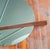 Mid-Century Modern Round Mirror With Sculptural Carved Walnut Accent For Sale - Image 10 of 17