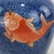 Ceramic Late 19th Century Pair of Antique Chinese Blue Porcelain Ginger Jars With Red Koi Fish For Sale - Image 7 of 9