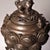 Bronze Lotus Incense Burner – High Relief Censer With Lion Finial For Sale - Image 9 of 9