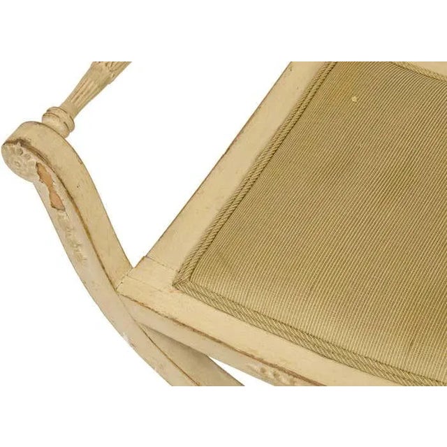 Cream 18th Century Late Gustavian Stools - A Pair For Sale - Image 8 of 12