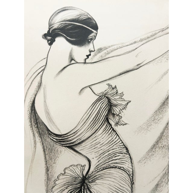 Limited Edition, Antonio Lopez, 1979 Coty Awards, Lithograph. Size:14.5 x 18.5, opening 10 .5 x 14.5 . Antonio Lopez’s...