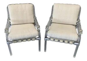Jeff Messerschmidt Pipeline Chairs, 1973 - a Pair