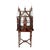 Vintage Victorian Style Whimsical Wood Functional Birdcage on Stand For Sale