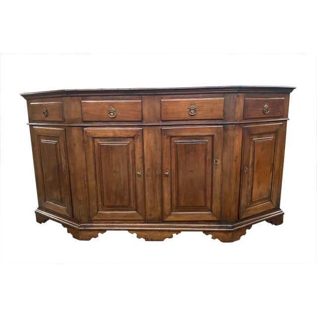 A very handsome 18th century Credenza from the Veneto region of Italy. Beautifully constructed from walnut in the...